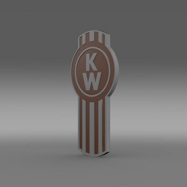 Kenworth logo 3D Model .max .obj .3ds .fbx .c4d .lwo .lw .lws ...