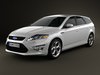 Ford Mondeo Turnier Titanium X Mk4 2012 3D Model