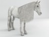Andalusian Horse 3D Model