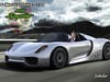 Porsche 918 spyder Vray 3D Model