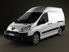 Peugeot Expert II Panel Van L2H2 2011 3D Model