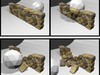 Dry stone wall 3D Model .obj .3ds .blend .skp