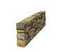 Dry stone wall 3D Model .obj .3ds .blend .skp