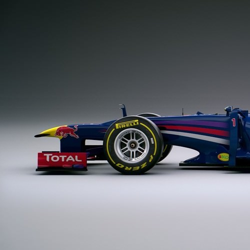 F1 2013 Red Bull RB9 - Infiniti Red Bull Racing 3D Model .max .obj .3ds .fbx .lwo .lw .lws .c4d