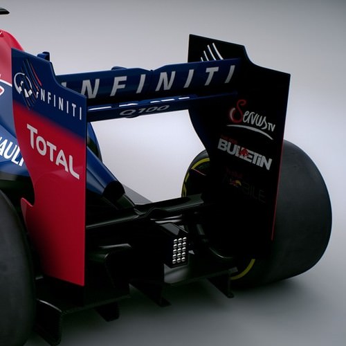F1 2013 Red Bull RB9 - Infiniti Red Bull Racing 3D Model .max .obj .3ds .fbx .lwo .lw .lws .c4d