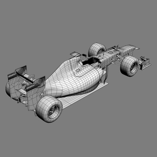 F1 2013 Red Bull RB9 - Infiniti Red Bull Racing 3D Model .max .obj .3ds .fbx .lwo .lw .lws .c4d