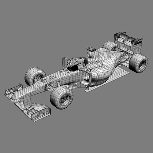 F1 2013 Red Bull RB9 - Infiniti Red Bull Racing 3D Model .max .obj .3ds .fbx .lwo .lw .lws .c4d