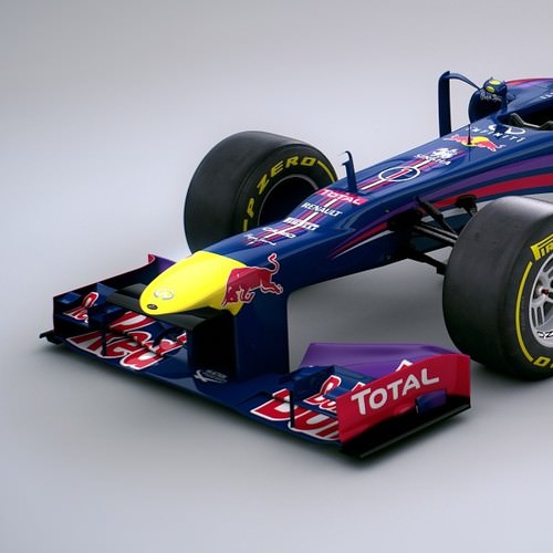 F1 2013 Red Bull RB9 - Infiniti Red Bull Racing 3D Model .max .obj .3ds .fbx .lwo .lw .lws .c4d