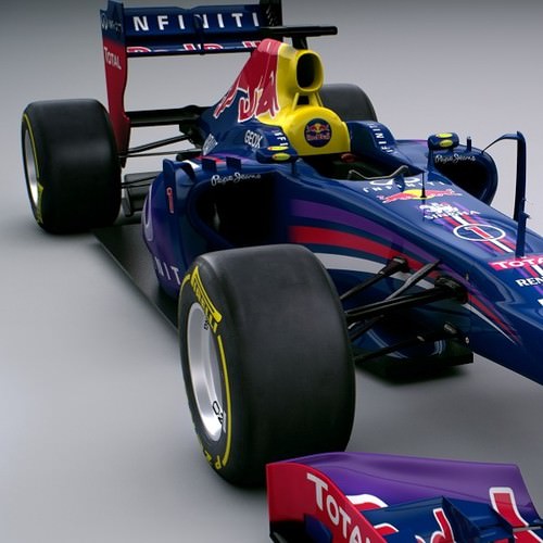 F1 2013 Red Bull RB9 - Infiniti Red Bull Racing 3D Model .max .obj .3ds .fbx .lwo .lw .lws .c4d
