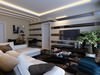 Living and Dining Room 02 3D Model .max