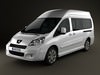 Peugeot Expert II Combi L2H2 2011 3D Model