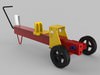Log splitter chasis