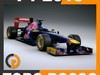 F1 2013 Toro Rosso STR8 - Scuderia Toro Rosso 3D Model