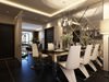 High Quality Living And Dining Room 03 3D Model