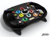 Ferrari F2008 steering wheel 3D Model
