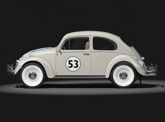 Herbie Fully Loaded 3D Model .max .obj .3ds .c4d