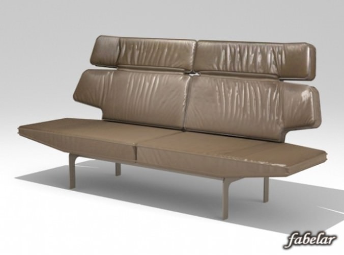 Sofa 9 3D Model .max .obj .3ds .c4d