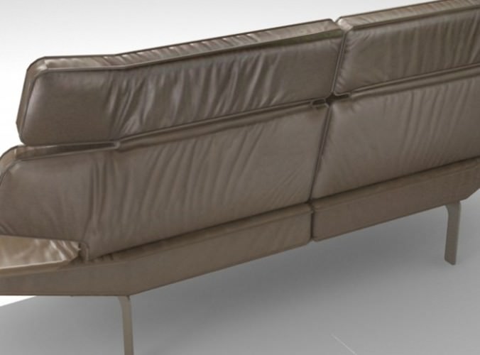 Sofa 9 3D Model .max .obj .3ds .c4d
