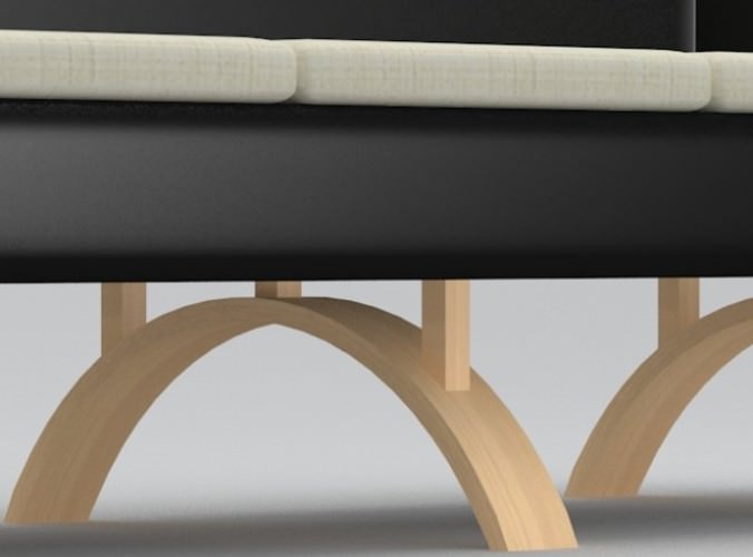 Sofa 4 3D Model .max .obj .3ds .c4d