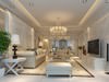 High Quality Living And Dining Room 05 3D Model