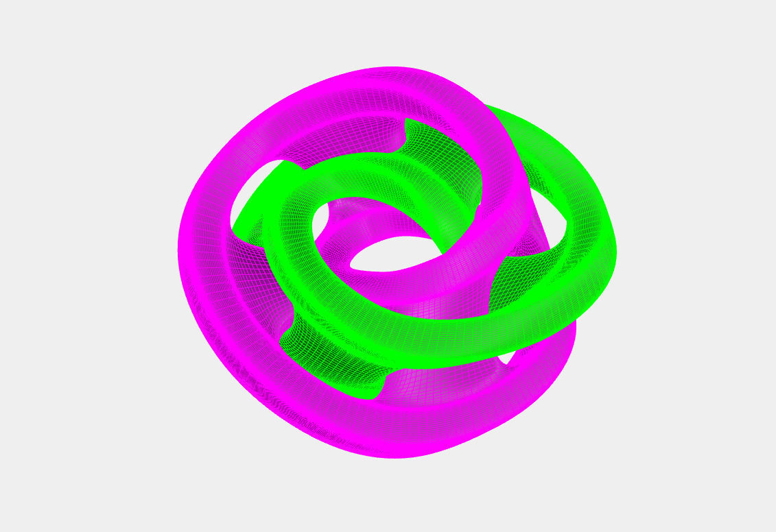 Mobius strip 2 3D Model 3D printable .obj .3ds .stl .3dm - CGTrader.com