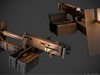 50 Cal Machinegun 3D Model