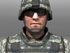 Modern Soldiers: Us Soldier 1 and M4 3D Model