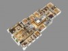 3D Model Cutaway Residential Building 3D Model