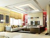 3D Model Living room, dining and kitchen 3D Model