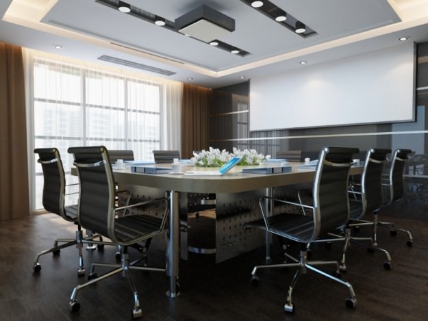 Photorealistic Conference Room 01 3D Model .max