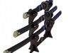 Samurai Sword Set 3D Model .max .obj .3ds