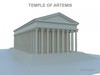 Artemis Temple 3D Model
