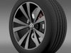 VW Beetle 2012  wheel 3D Model