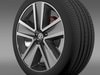 VW CrossPolo 2011 wheel 3D Model