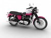 Triumph Bonneville T100 2012 3D Model