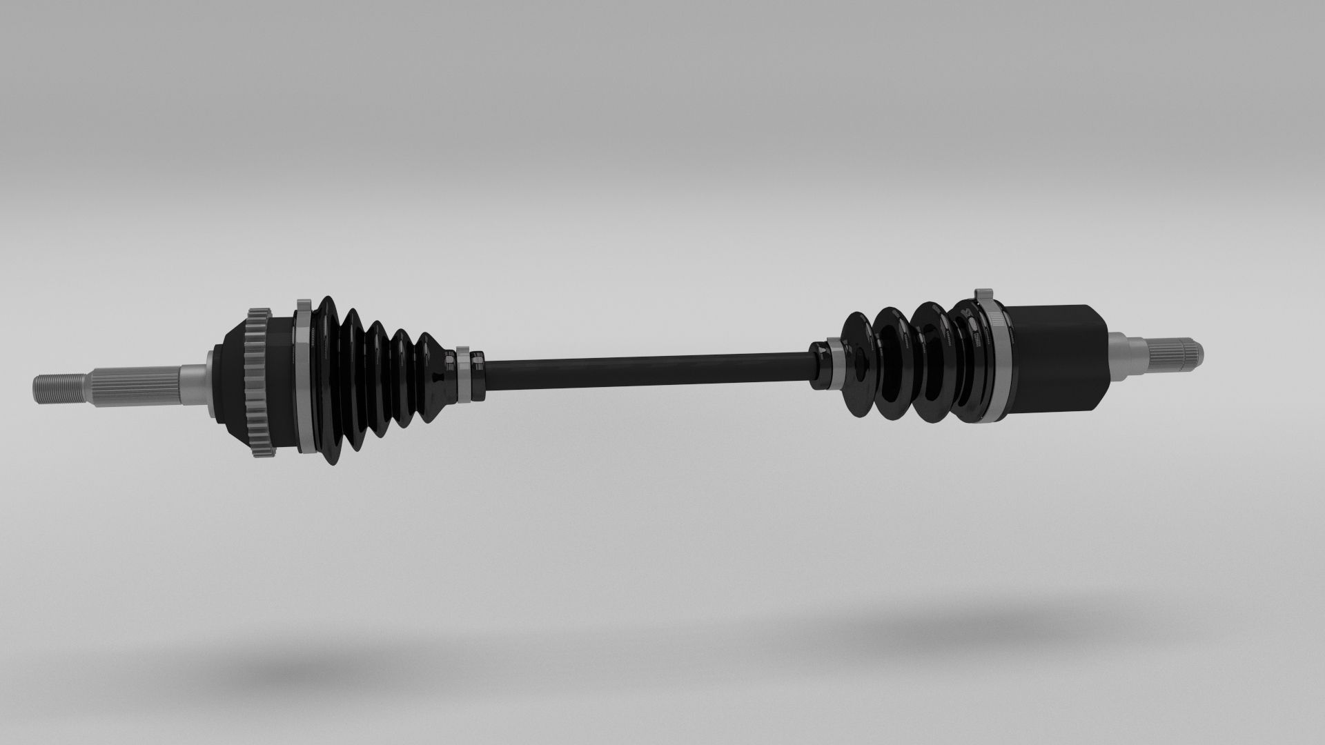 Half Axle 3D Model .obj .fbx .blend .dae