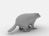 Common Badger (Meles Meles Meles) 3D Model .max .obj .3ds .fbx .lwo .lw .lws .c4d