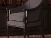 19th century english library chair 3D Model .max .obj