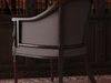 19th century english library chair 3D Model .max .obj