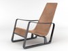 Fauteuil Cite by Jean Prouve 3D Model
