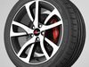 Wheel 4go YQ13 3D Model .max .obj .3ds .fbx