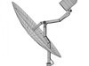 Dish Antenna 3D Model .max .obj .3ds .fbx
