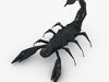 Low poly scorpion 3D Model