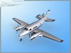 Falcon3D E90 King Air F04 3D Model