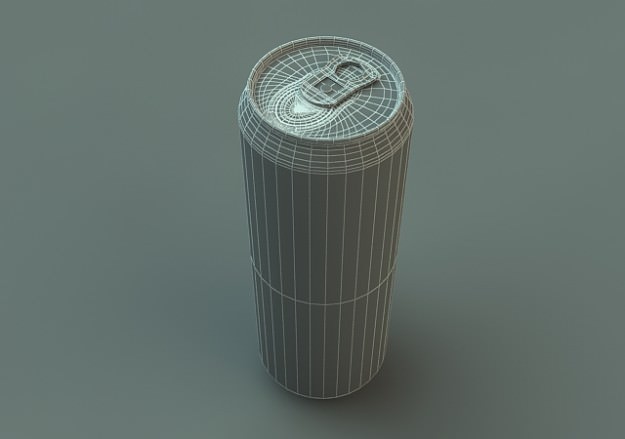 BeerCan_02 3D Model 