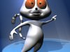 Cartoon Lemure Character Rigged 3D Model