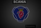Scania 3d Logo 3D Model