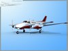 Falcon3D E90 King Air F07 3D Model