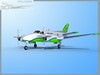 Falcon3D E90 King Air F09 3D Model