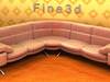 Corner Sofa 010-01 3D Model